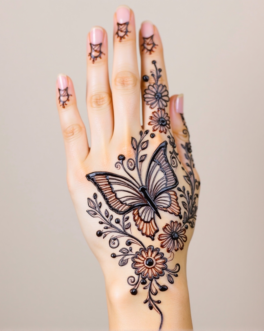 Bridal Mehndi Design 1