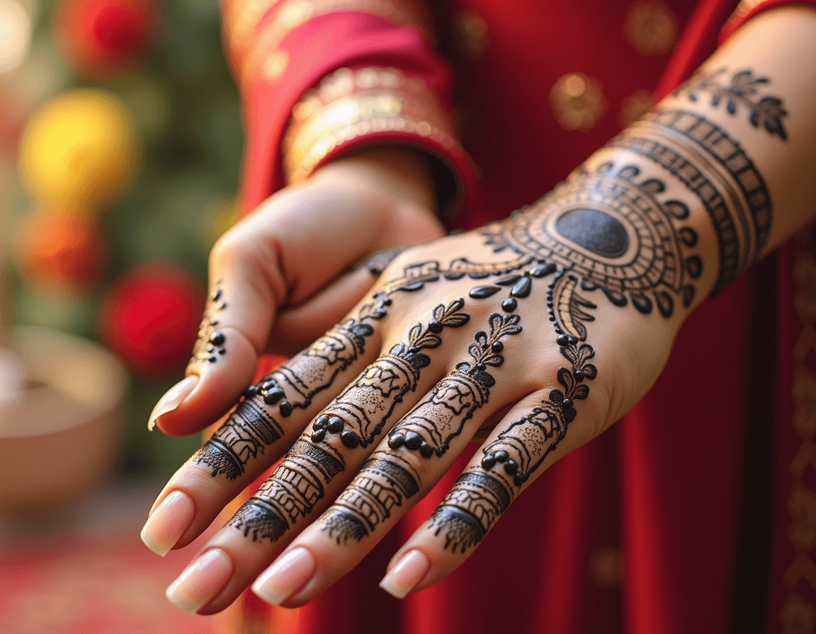 Mandala Bridal Mehndi Design