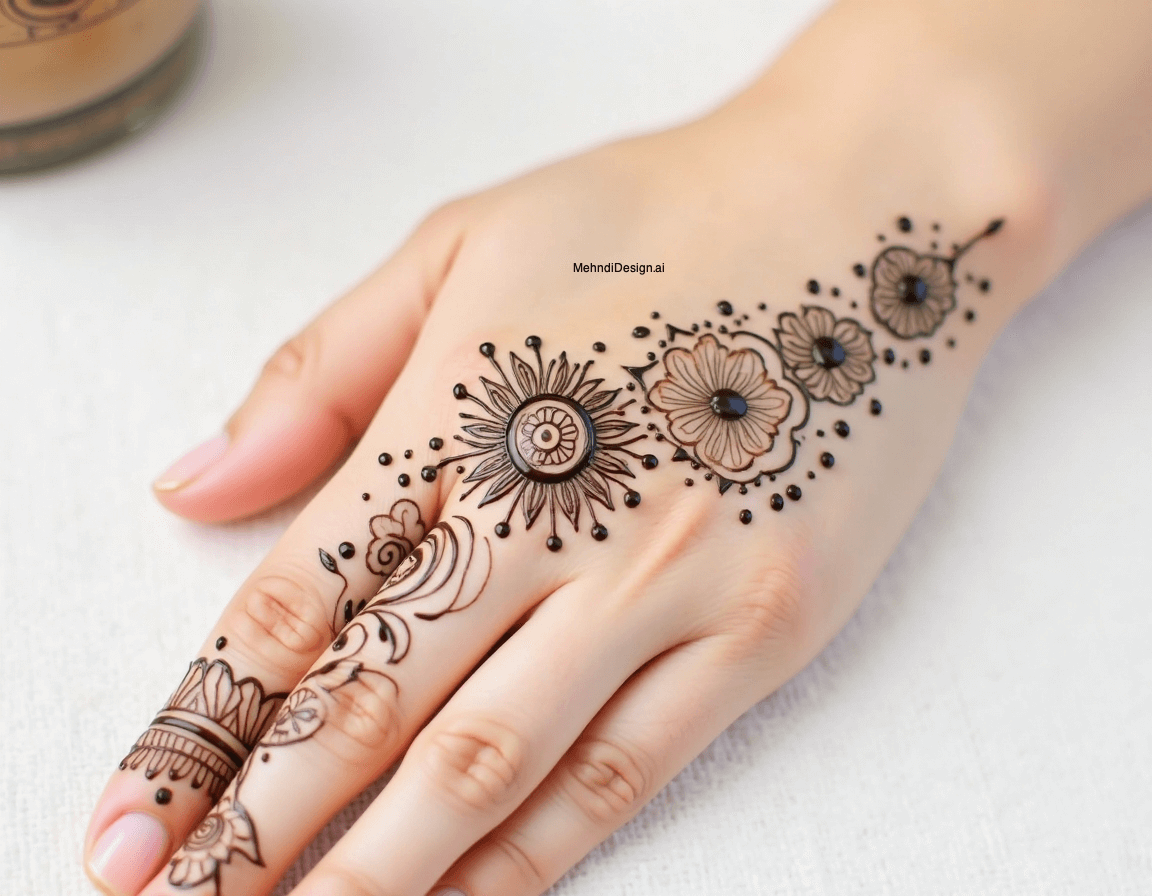 Arabic Mehndi Design