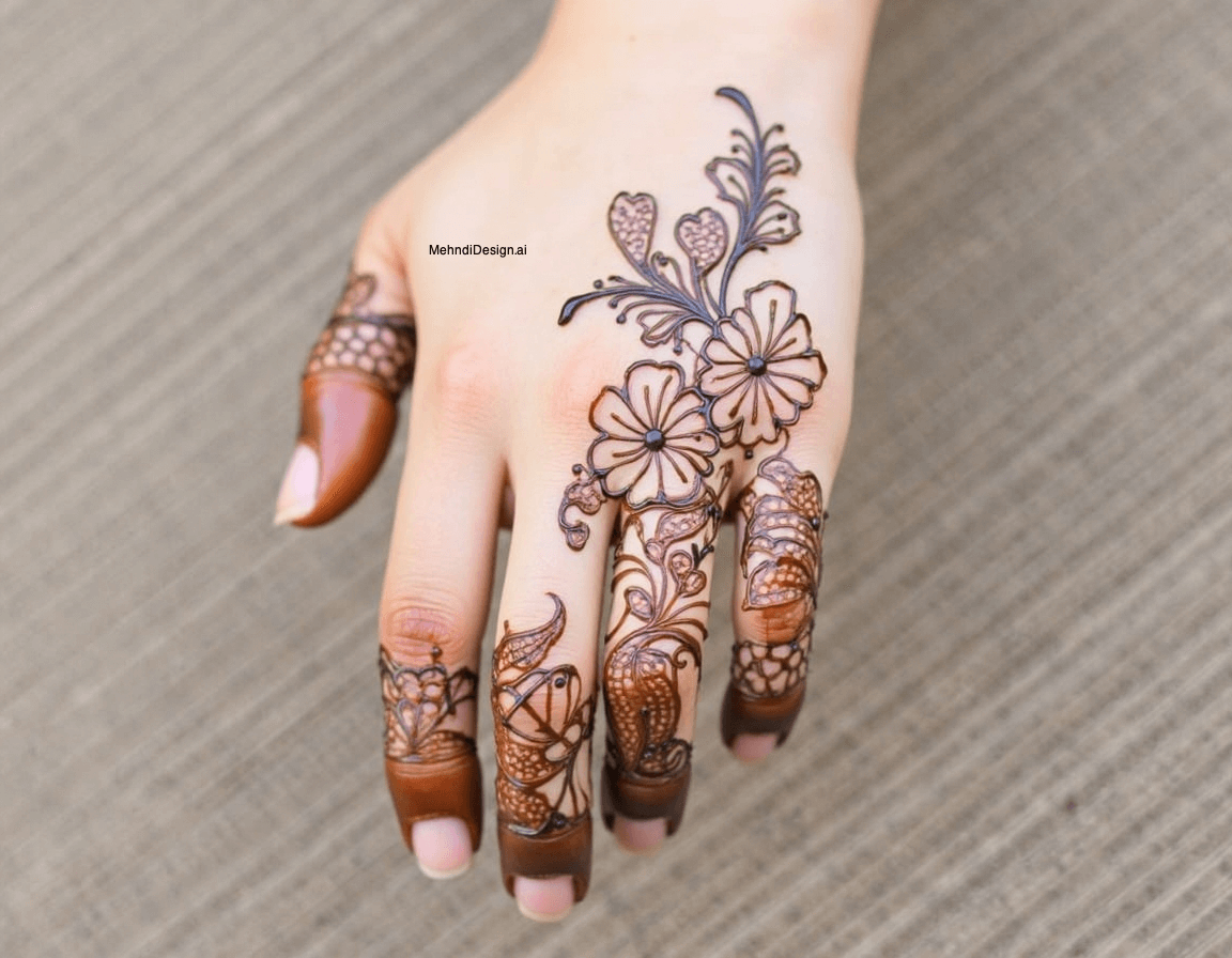 Simple Mehndi Design